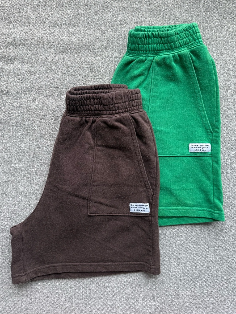 H&M Sweatshorts Bundle - Set of 2 in Brown and Green Women’s Small